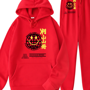 NEW Red World Wide Medias Hoodie and Sweatpants combo (Unisex)